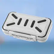 Fishing Gear Fittings Compartment Case Waterproof Storage Box Grey