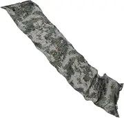 ARTSEWPLY Camouflage Automatic Inflatable Cushion with Pillow Outdoor Supplies Camping Camping Moisture-Proof Cushion Built Mats Travel Car Sleeping Mat Large Self Polyester Coated with