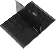 LIFKICH Replacement Memory Card Holder Case Lightweight Storage Box Shock Resistant Data Card Container