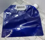 1 Foldable Collapsible 5 Qt Water Container Bag Bottles Survival Emergency Sport