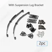 2set Steel Leaf Spring Type Suspension for 1:10 RC4WD TF2 D90 RC Cars Crawler