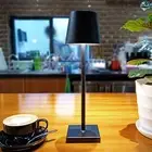 Desk Lamp Solid Protect Eyes Rechargeable Touch Dimming Table Lamp Stable