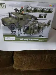 Military Vehicles Friction Powered 2 Vehicles In 1