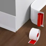 Flexible Baseboard Molding Trim, 4 Inch x 40 Feet Vinyl Wall Base with Wider ...