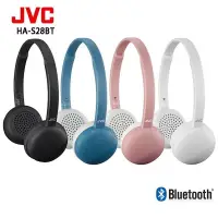 在飛比找iOPEN Mall優惠-JVC HA-S28BT 馬卡龍造型無線藍牙輕量小耳罩式耳機