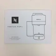 Nespresso Vertuo Pop+ Deluxe Breville BNV125TTN *USER MANUAL QUICK START GUIDE*