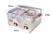 ONE New Commercial Gas Griddle+Frying Machine