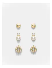 [Mimco] Glitters Earrings Set in Gold