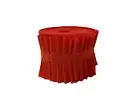 20 2.5" Pre Cut Jelly Roll Quilt Quilting Strips 100% Cotton Solid Scarlet