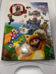 Super Mario 3D World Strategy Game Guide Collectors Edition Wii U Switch NEW
