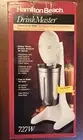 SEALED Vintage Hamilton Beach DrinkMaster 727W Milkshake Malt Ice Cream Mixer