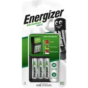 Energizer Recharge Maxi Charger for NiMH Rechargeable AA and AAA Batteries