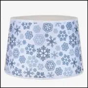 ALADDIN LAMP BRAND SILVERY SNOWFLAKE PARCHMENT SHADE 12 in. Diameter Part #21647