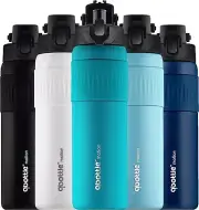 qbottle Insulated Water Bottles with Spout Lid – Stainless Steel Water Bottle