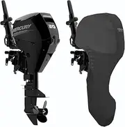 Oceansouth Outboard Motor Full Cover for Mercury (Mercury 4 Stroke 2 CYL 333CC 15HP 20HP Full Cover (S) 15in/381mm Leg (2018>), Oceansouth Outboard Motor Full Cover for Mercury)