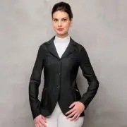 Alessandro Albanese Ladies Easy Care Equestrian Show Jacket Black Size Small NEW