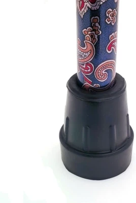 Qty: 4X 18/19Mm Heavy Duty Rubber Ferrules Tips for Walking Sticks Crutches Z...