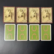 8 Horse Horseshoe Single Swap Playing Cards Collecting Crafting Junk Journaling
