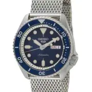 Seiko 5 Sports SRPD71K1 Automatic Blue Day Date Steel Bracelet Watch