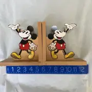 Vilac Disney Mickey Mouse Wood Bookends