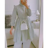 在飛比找蝦皮購物優惠-Dannisoutfit HAMEZA BLOUSE LUL