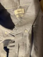 SABA SAM OXFORD SHIRT Blue XXL Classic Fit