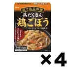 Takikomi Chicken & Burdock Pot Rice Seasoning for Rice Cooker 4Pack Set 238g