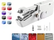 29 Pcs Handheld Sewing Machine, Mini Sewing Machines, Hand Cordless Sewing To...