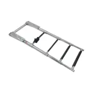 4 Step Telescoping Marine Ladder Folding Boat Ladder for Yacht Dinghy Marine