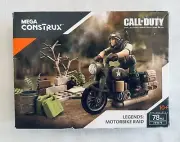 Mega Construx Call Of Duty Legends Motorbike Raid Set 78 Pcs: RETIRED : NIB