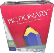 ORIGINAL HASBRO PICTIONARY - The Game of Quick Draw - sketch&score - NEW SEALED