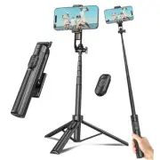 Selfie Stick Travel Tripod for Cell Phone with Remote Control and Phone
