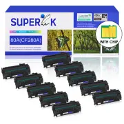 10PK CF280A Black Toner Cartridge For HP LaserJet Pro 400 MFP-M425dn MFP-M401dw