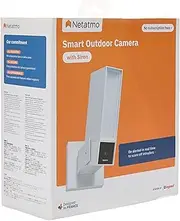 Netatmo Smart Outdoor Camera with Siren - White