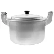 1PC Cooking Pot Rice Noodle Pot Holder Large Aluminum Pans Lids Saucepan Pot