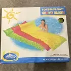 Vintage Go for Sun! Wave Mat Float Inflatable Floating Swimming Pool raft lounge