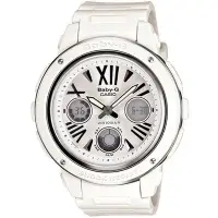 在飛比找Yahoo!奇摩拍賣優惠-BABY-G 白色狂想曲休閒腕錶(BGA-152-7B1S)