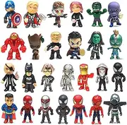 [HJIAYAN] Superhero Mini Action Figure Toy Hero Adventure Collection Set, Superhero Themed Party Supplies, Birthday Party Cupcake Figurine (26 Pieces)