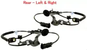 Set of 2 ABS Wheel Speed Sensor Rear - Left & Right Fits Caliber Compass Patriot (for: Jeep)