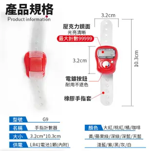 板橋現貨【優質念佛計數器】手指計數器.戒指計數器.念佛機/唸佛號計數器.電子計數器【傻瓜批發】G9