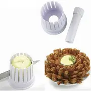 Onion Blossom Maker Set, White All-in-one Blooming Onion Set With Corer