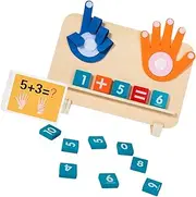 EHJRE Kids Finger Numbers Counting Toy Homeschool Supplies Gifts Teaching Aid