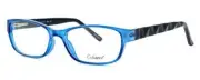 Enhance Lightweight & Durable Designer Reading Glasses EN3959 Cobalt-Black +1.00