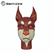 SMITIZEN Silicone Realistic Dog Mask Head Full Mask For Gay Pup Love Cosplay