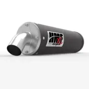 HMF Gun Metal Titan XL Slip On Exhaust For Polaris Ranger XP 1000 2018-19