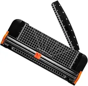 Paper Trimmer Cutter, Professional Precise Multifunctional A4 Paper Cutter, Always Cuts Straight Tool, Accurate Cutting Tool for Home, School, Card Projects, Workplace