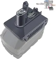DC34 Adapter for Dyson Type B for DC31 DC35 DC44 DC45 DC56 DC57 Handheld Vacuum Cleaner Fit for Milwaukee 18V M18 Battery (Not Fit All Type A Model)