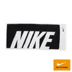 NIKE 運動毛巾 長形毛巾 中 JACQUARD 黑白 N1001539036MD