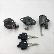 VMDWAQ Fit for Mazda M6 Ignition Lock Cylinder Left Front Door Lock Trunk Lock Full Lock Cylinder