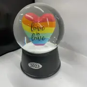 Wondershop Musical Christmas 2023 Snow Globe Love Is Love LGBTQ Joy To The World